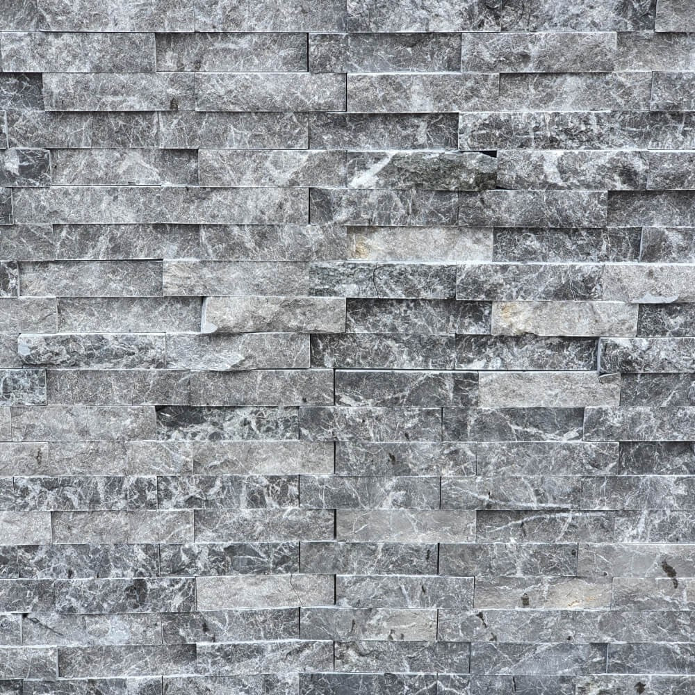 M10 Black Romeo Travertin Split Face 300x300mm Placi decorative mate