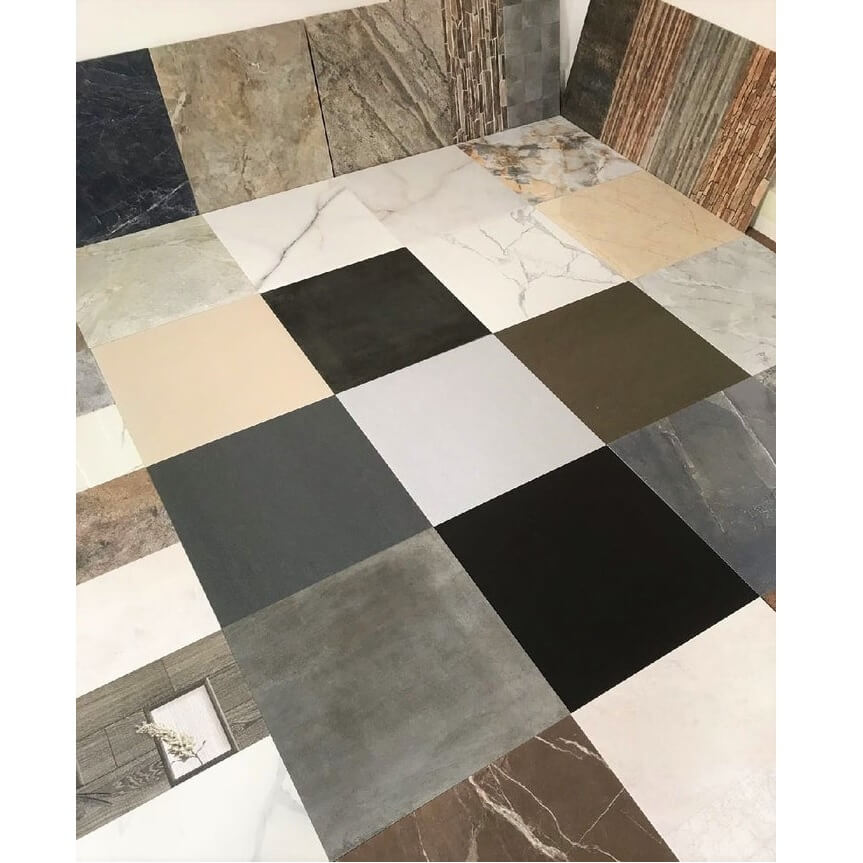 Magic Cyrstal Gris Porțelan mat rectificat 600x600mm gresie și faianță (6807)