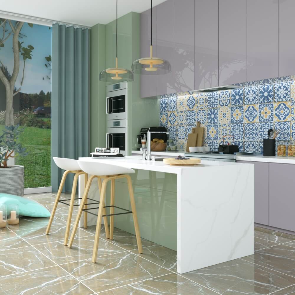 Marigold Rectified Matt Porcelain (600mm x 600mm) Wall and Floor Tiles