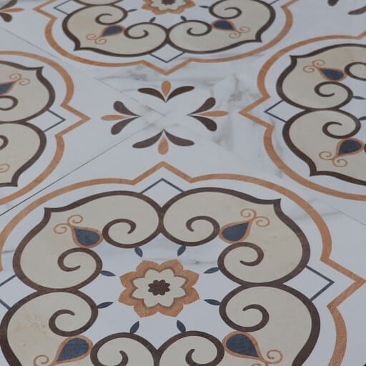 Medallion Natural Rectified Polished Porcelain (600mm x 600mm) Wall and Floor Tiles