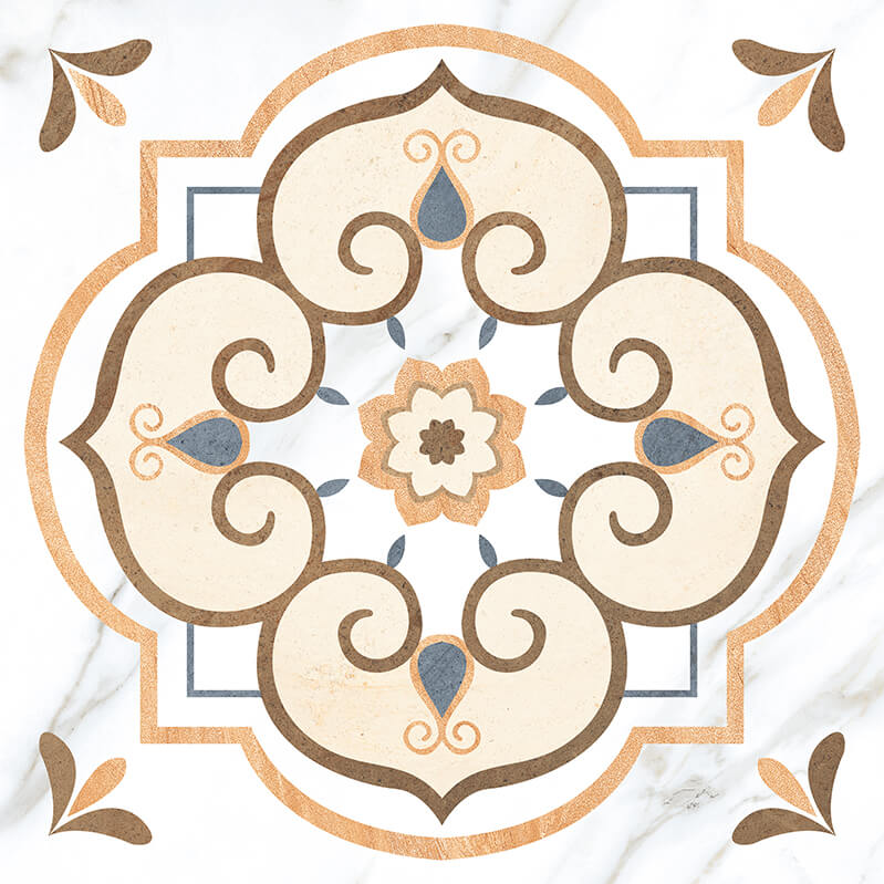 Medallion Natural Rectified Polished Porcelain (600mm x 600mm) Wall and Floor Tiles