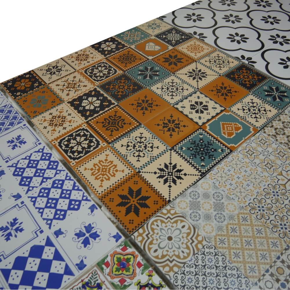 Placi de perete și podea din ceramică mată rectificată aztecă mexicană 300x300mm