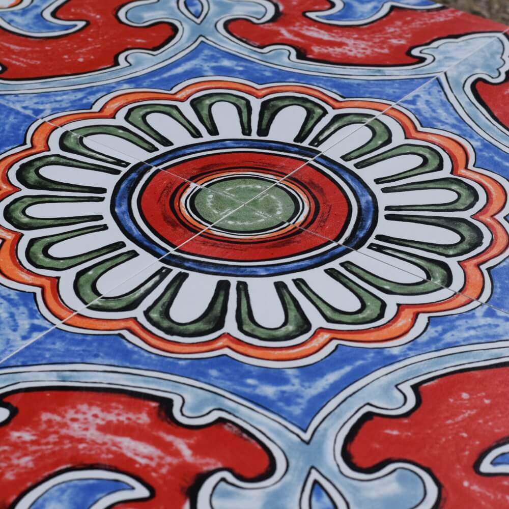 Crocus roșu mexican, ceramică mată rectificată, 300x300mm, gresie și faianță