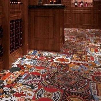 Mexican Red Dragon Ceramic mata rectificat 300x300mm Gresie si faianta