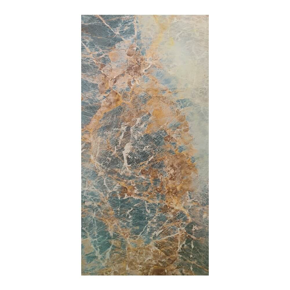 Nebula Sapphire Rectified Large Format Exotic Surface Stone Effect Porcelain (800mm x 1600mm) Floor & Wall Tiles