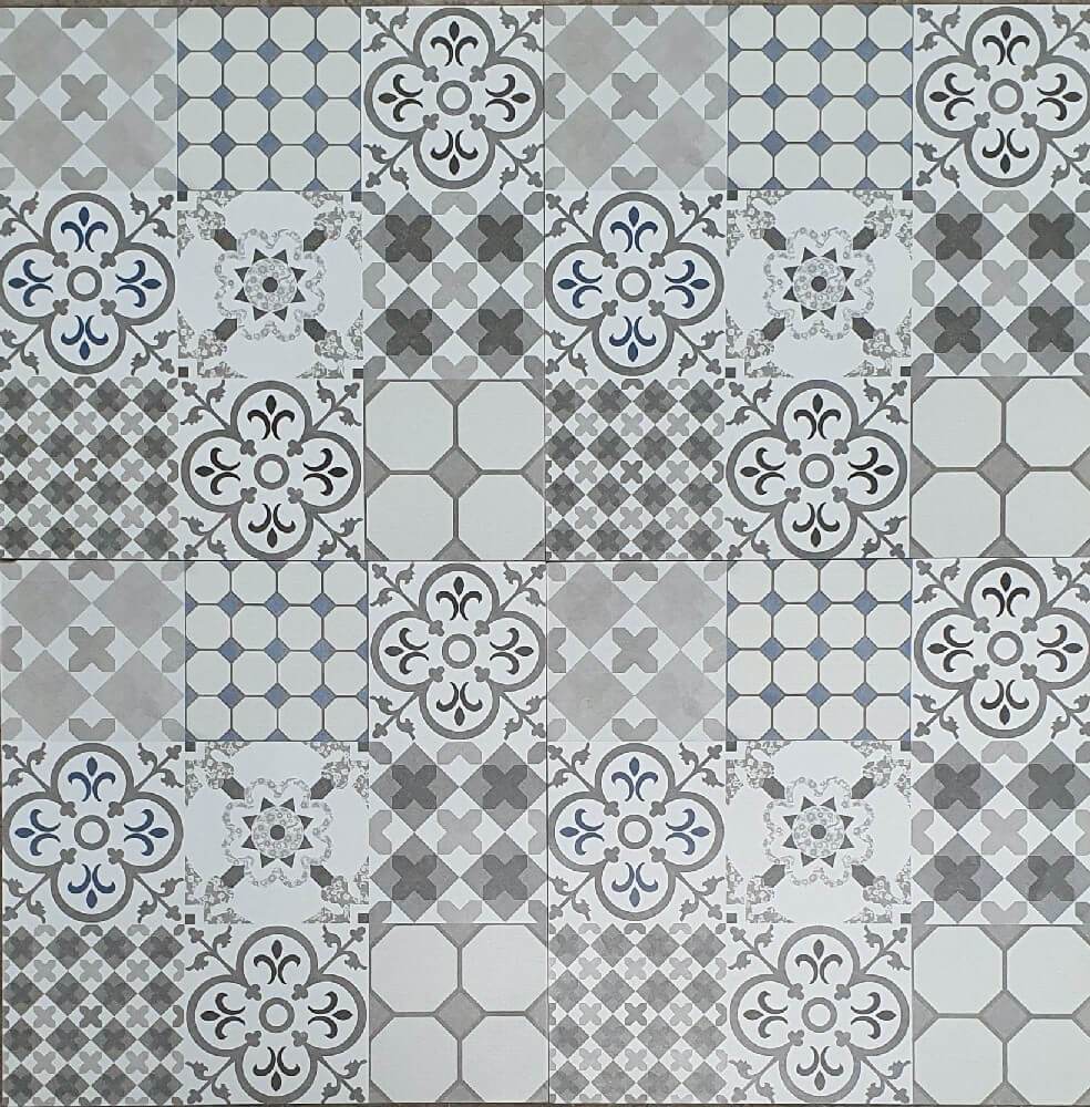 Porțelan mat, rectificat Normandy, 20 mm, 600 x 600 mm, gresie pentru podea pentru interior și exterior