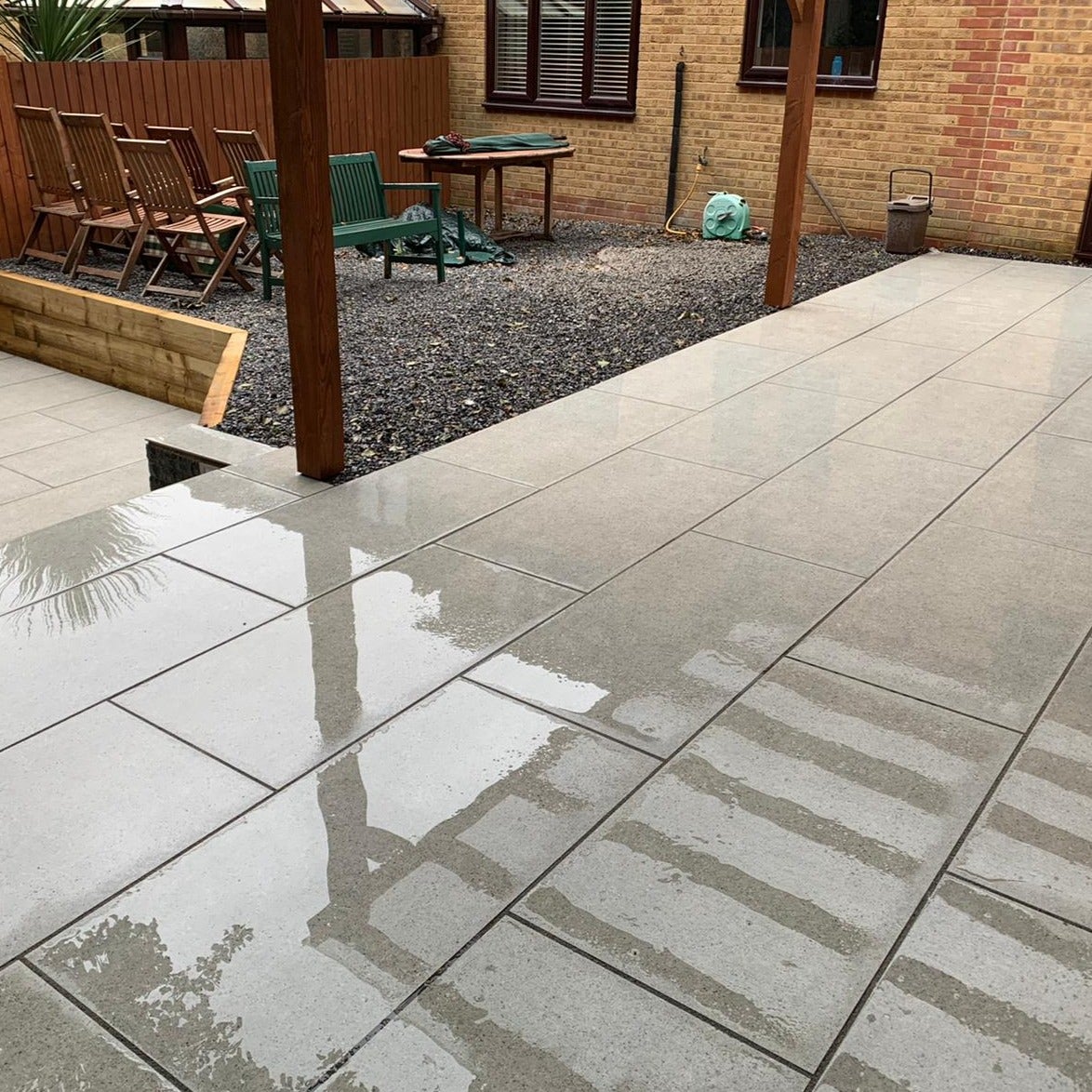 Opera Crema Rectificat Format Mare Efect Piatră Mat Porțelan Pardoseli și Pereți 600x1200mm (4572)