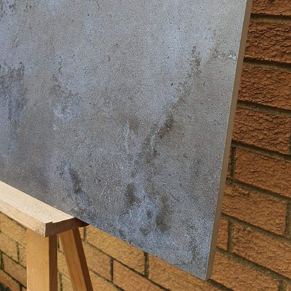 Oxford Azul Rectified Matt Stone Effect Porcelain (800mm x 800mm) Wall and Floor Tiles