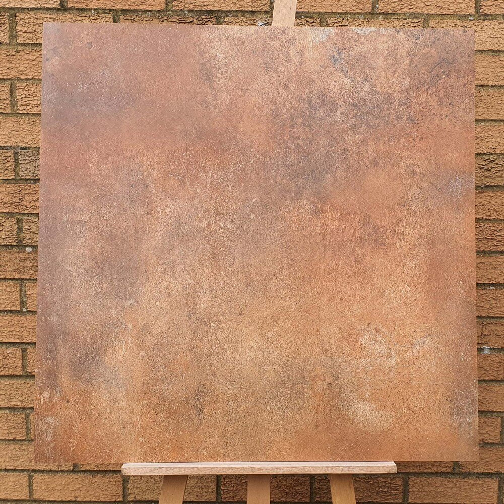 Oxford Orange Rectified Matt Stone Effect Porcelana 800x800mm Płytki ścienne i podłogowe