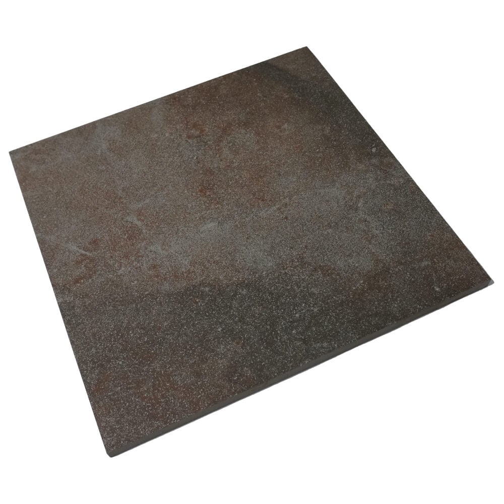 Pacific Brown Rectified Matt Porcelain 20mm (600mm x 600mm) Indoor and Outdoor Floor Tile