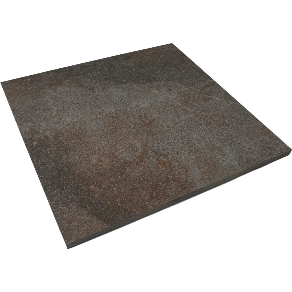 Pacific Brown Rectified Matt Porcelain 20mm (600mm x 600mm) Indoor and Outdoor Floor Tile