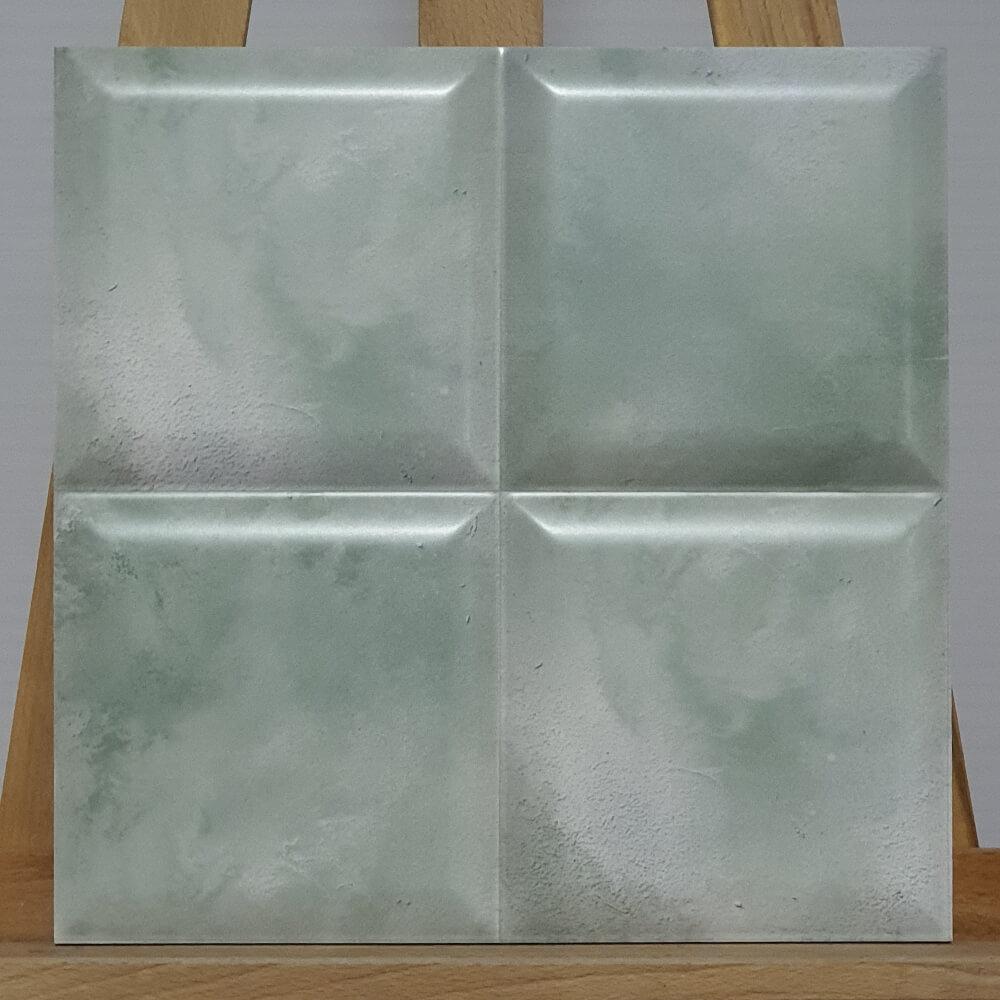 Placa Ceramica Mata Decorativa Piazza Acces Green DK 300x300mm