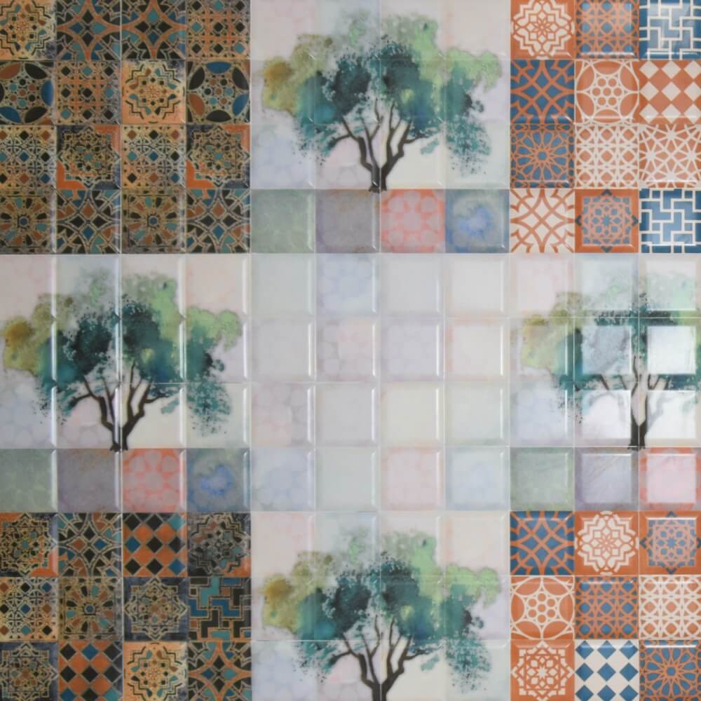 Piazza Bosco LT (300mm x 300mm) Decorative Matt Ceramic Wall Tile