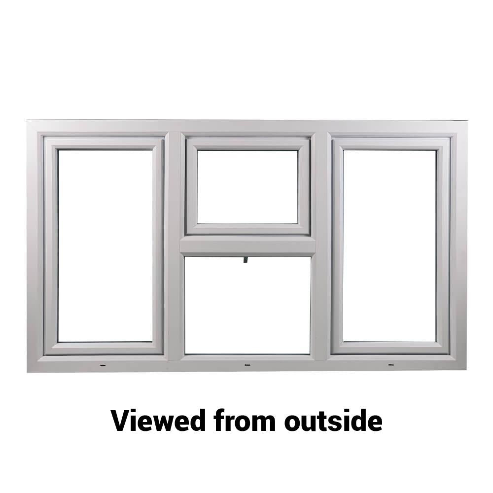 UPVC Side & Top Hung, uchylna i obrotowa rama okienna z podwójnymi szybami i szkłem 85mm UK 2 Uszczelka Uszczelka - Multi Size