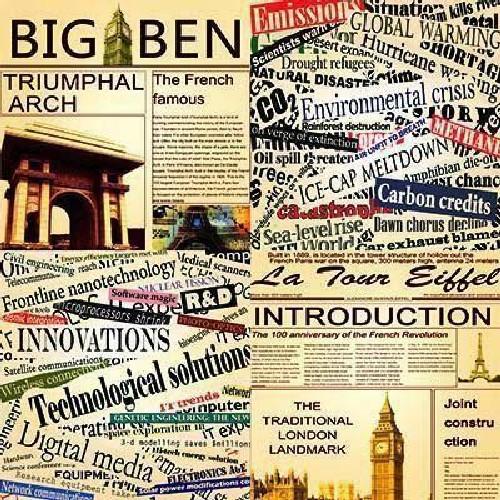 Retro Clippings Rectified Matt Ceramic 300x300mm płytka ścienna i podłogowa