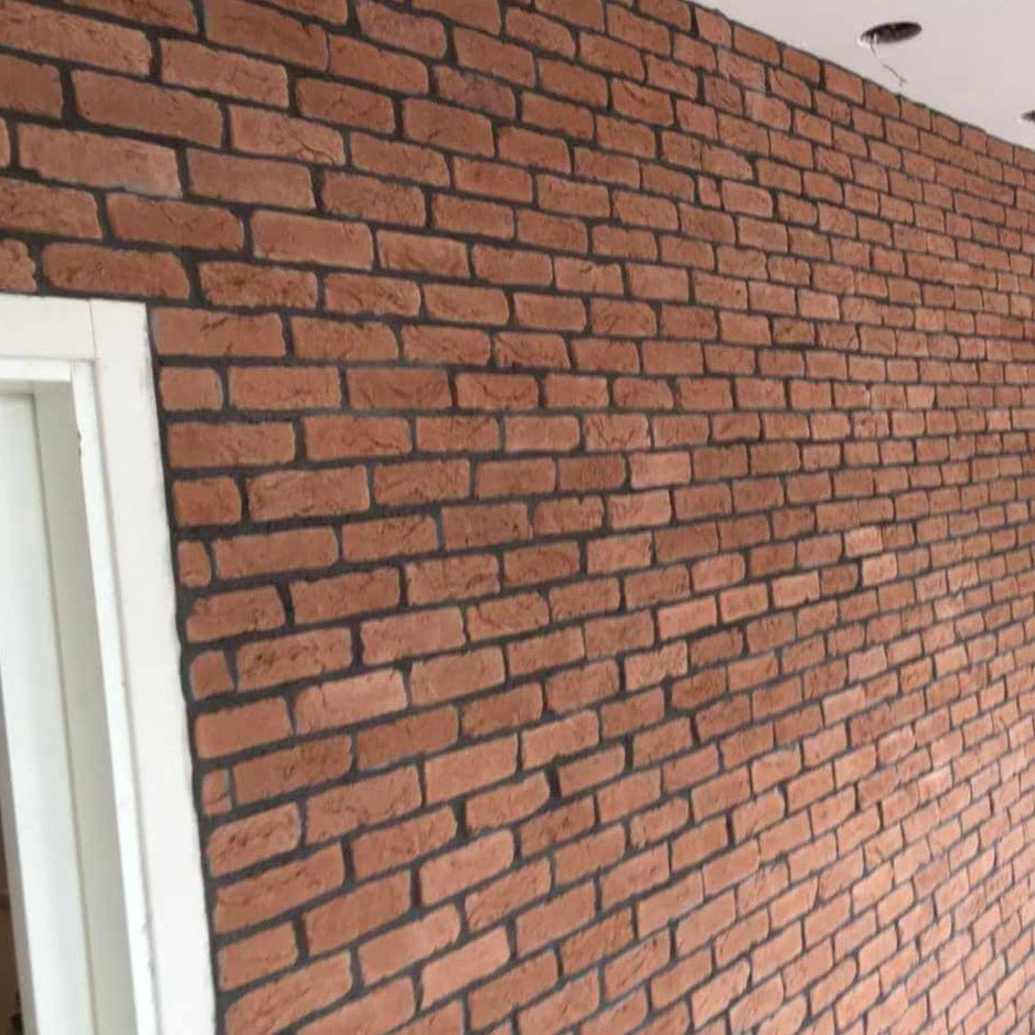 Risca Orange Rustic Brick Slips