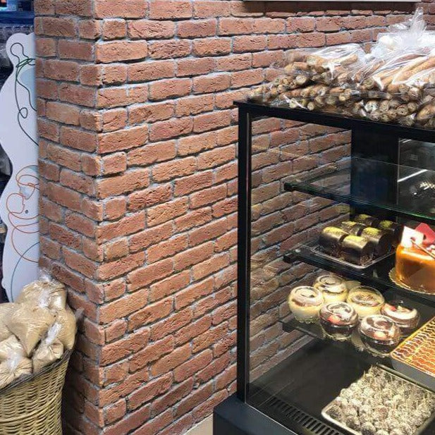 Risca Orange Rustic Brick Slips