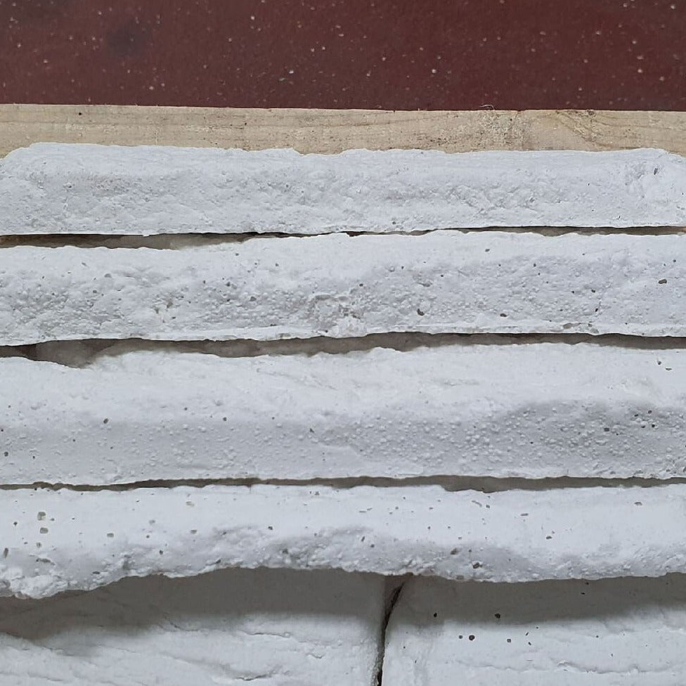 Rogerstone White Rustic Brick Slips