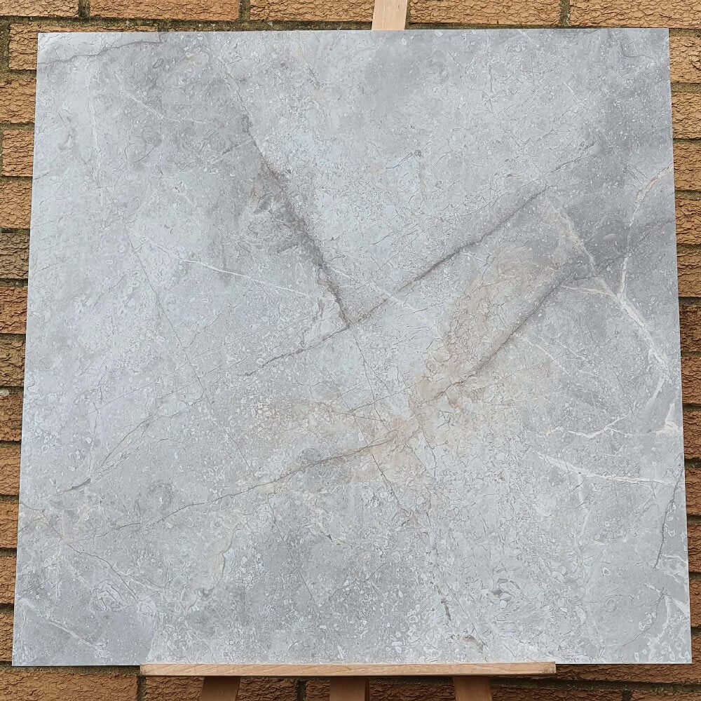 Rosabella 6016 Porțelan rectificat lustruit cu efect de piatră, 800x800mm, gresie și faianta