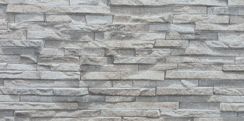 Silver Lily Split Face Slate Effect (300mm x 600mm) Rectified Matt Porcelain Decorative Wall Tile