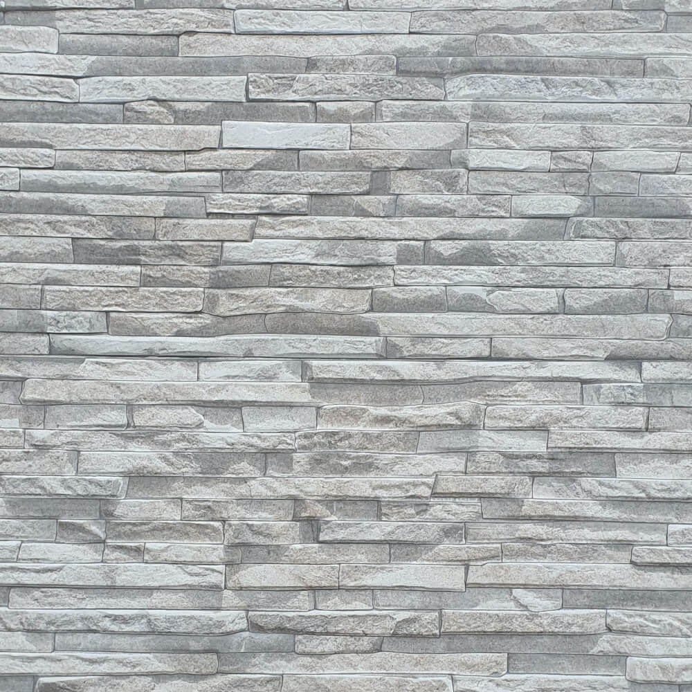 Silver Lily Split Face Slate Effect (300mm x 600mm) Rectified Matt Porcelain Decorative Wall Tile