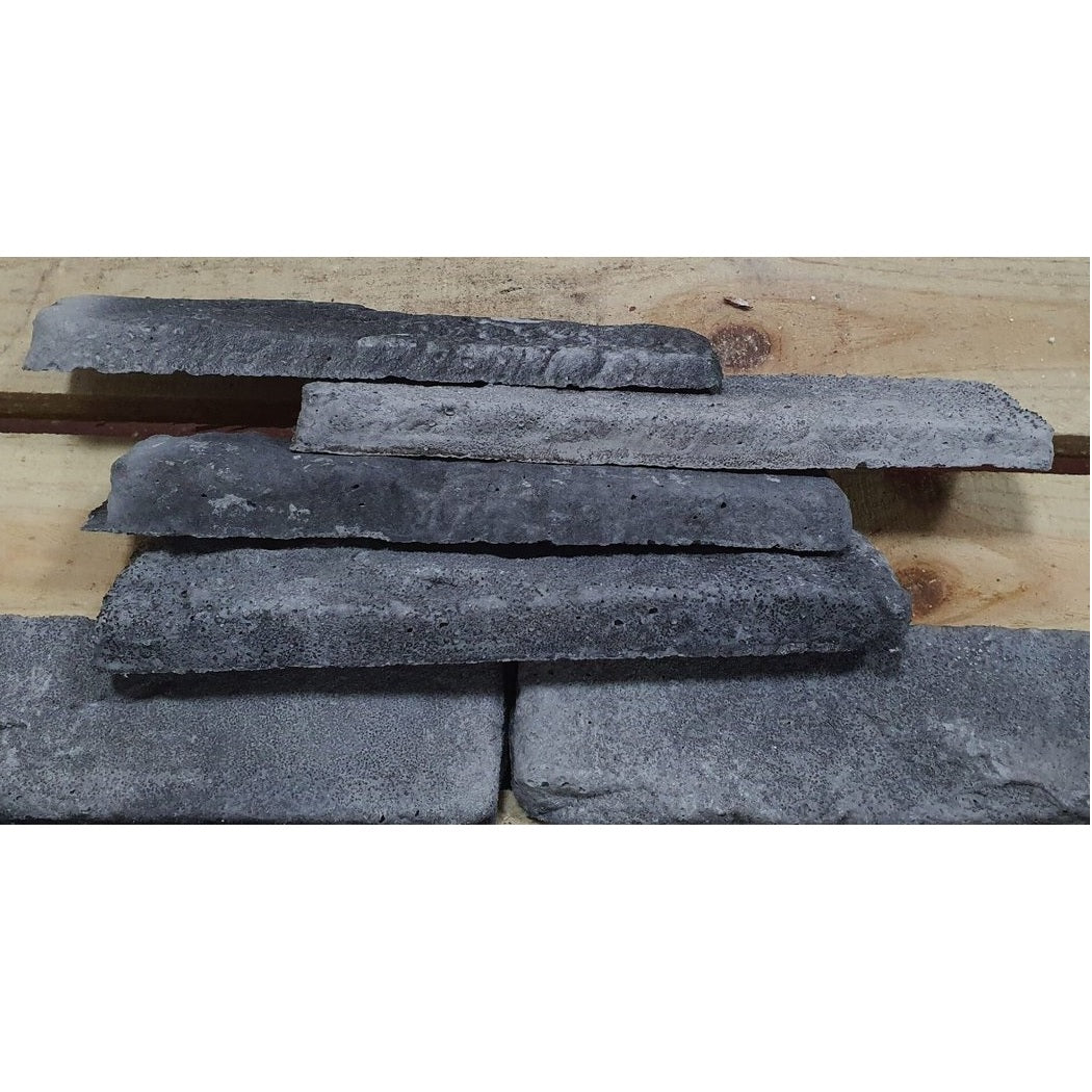 Slip-uri cu mai multe cărămizi, afumate, gri deschis și negru