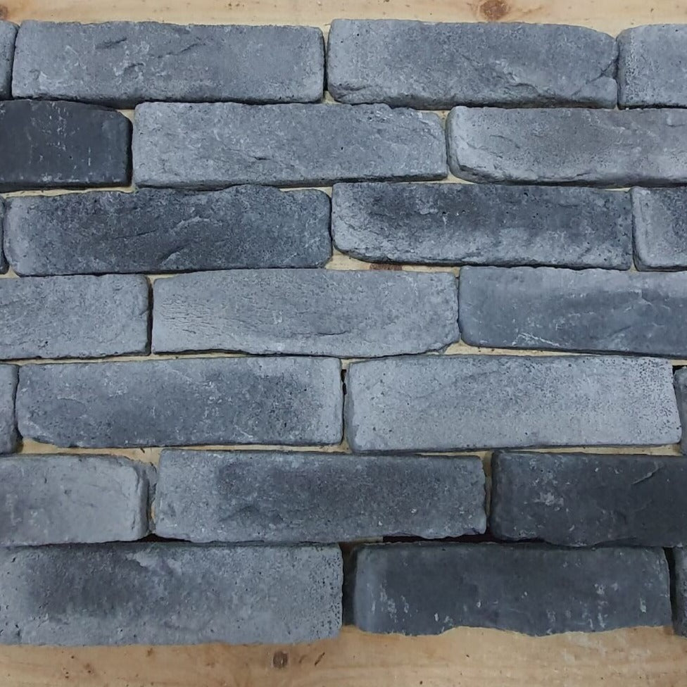 Slip-uri cu mai multe cărămizi, afumate, gri deschis și negru