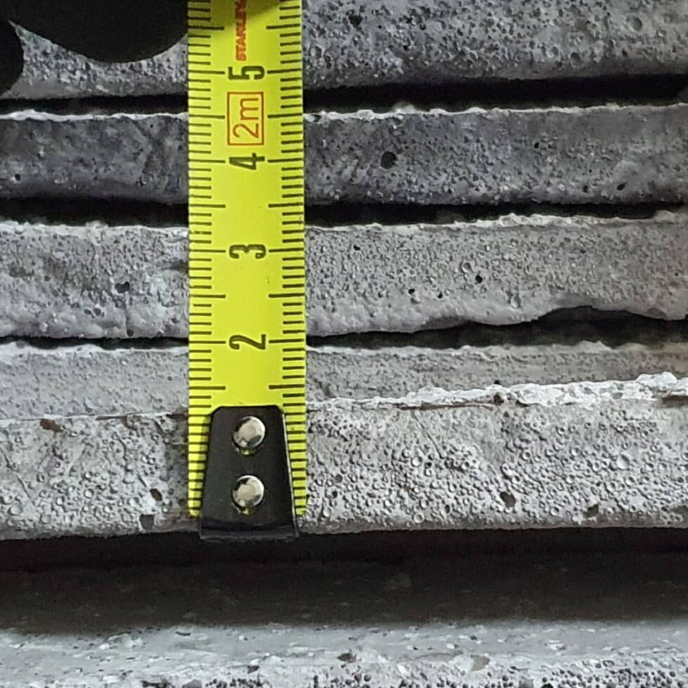 Slip-uri cu mai multe cărămizi, afumate, gri deschis și negru