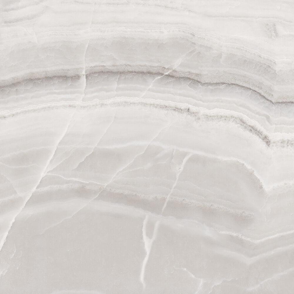 Smooth Onyx Rectified Large Format Polished Stone Effect Porcelain (1200mm x 1200mm) Floor & Wall Tiles