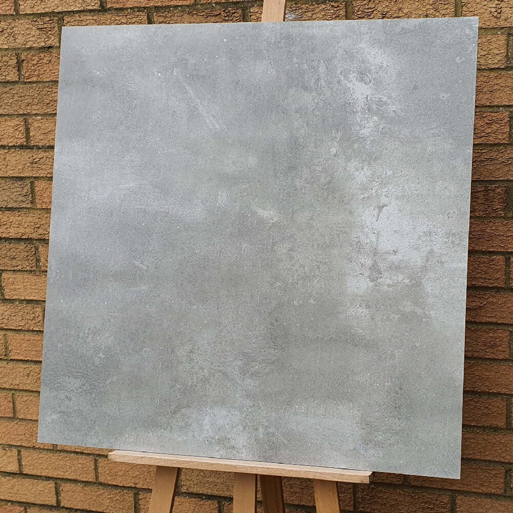Porțelan Stablation Gris rectificat mat cu efect de piatră 800x800mm gresie și faianta