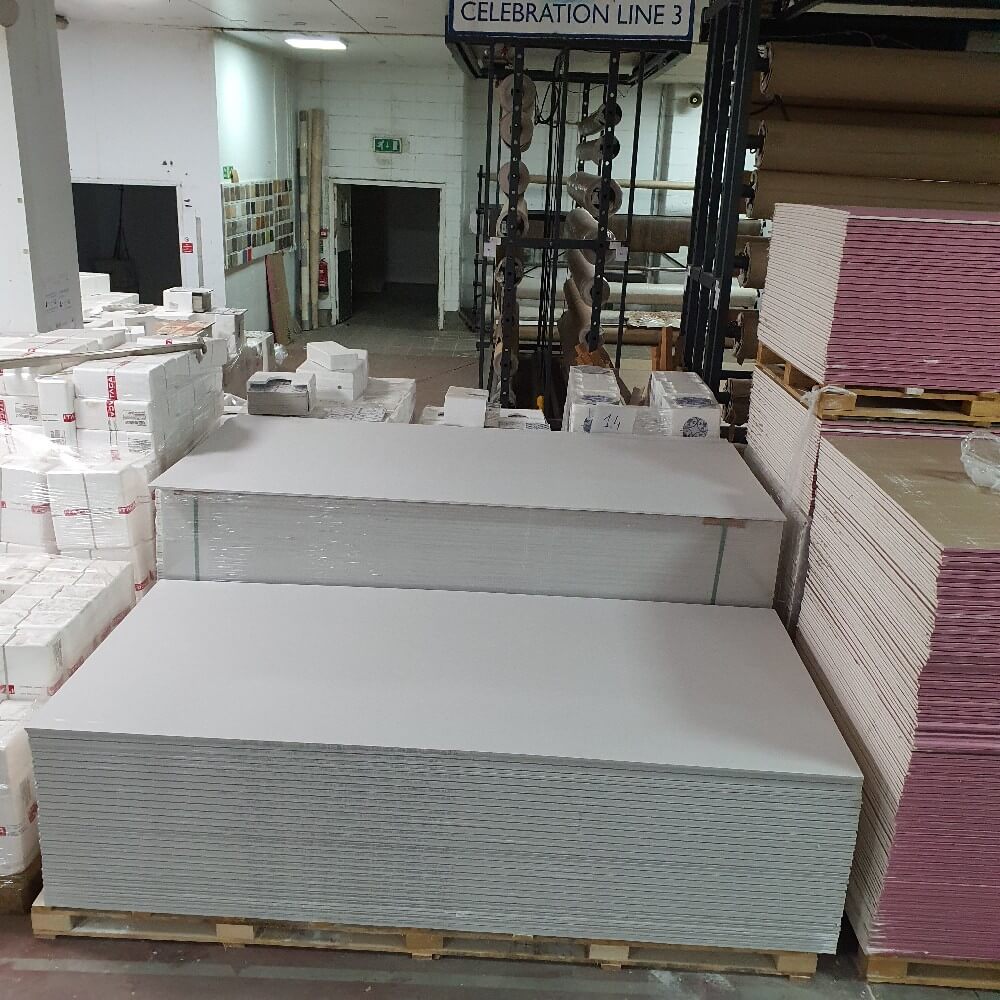 Standardowa płyta gipsowo-kartonowa 12.50mm 120cmx250cm