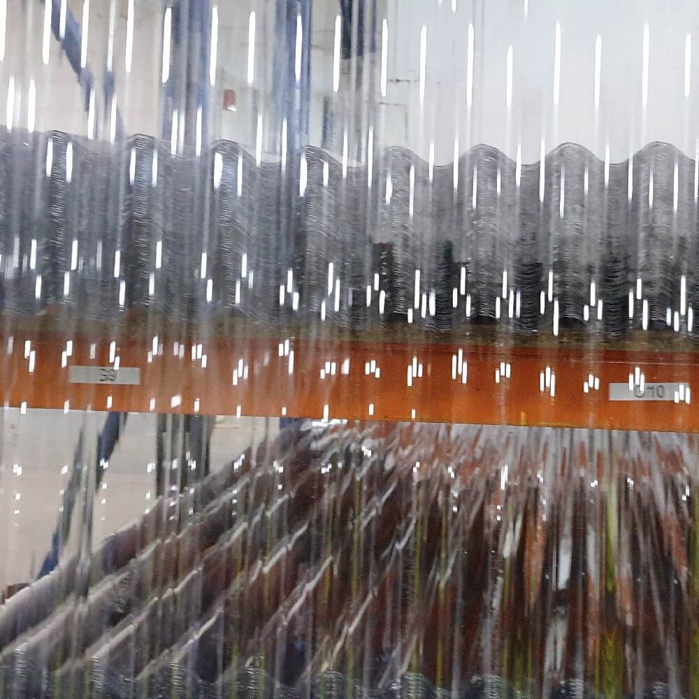 Plăci de policarbonat ondulat industrial, rezistente la furtuni și rezistente, foarte grele și grele Protecție UV dublă față