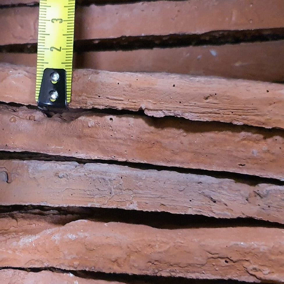 Taba Reclaimed Effect Red and Black Multi Vintage Brick Slips