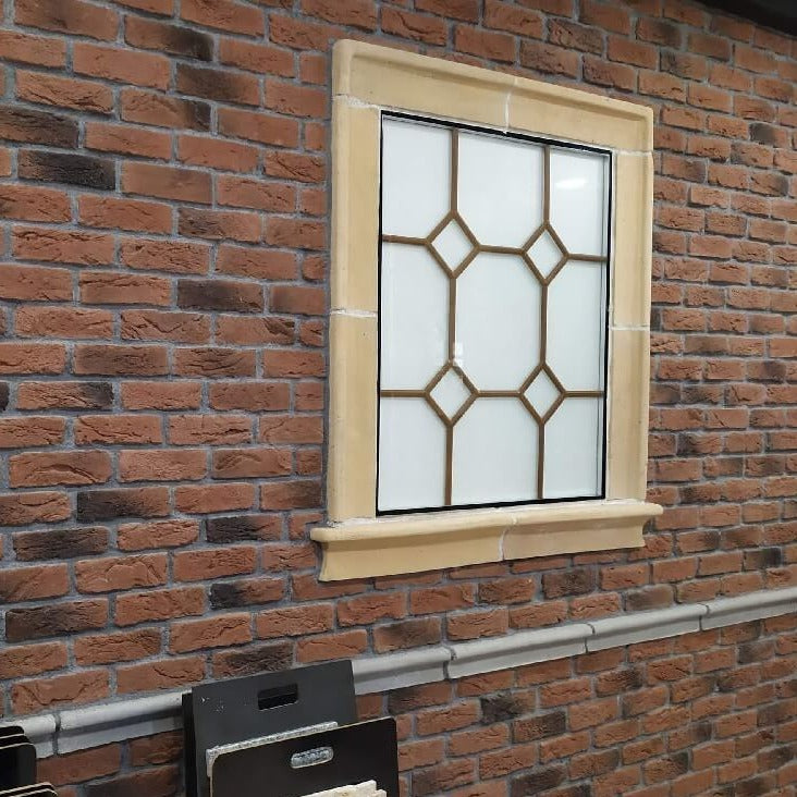 Taba Reclaimed Effect Red and Black Multi Vintage Brick Slips