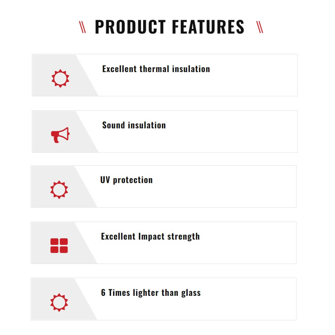 Opal White Polycarbonate Roofing Sheets – Available in Multiple Thicknesses (4 mm to 16 mm)