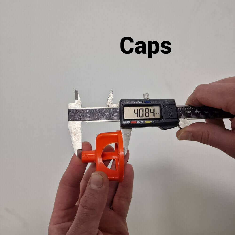 1mm 2mm Sistem de nivelare a plăcilor Twister Spin Caps