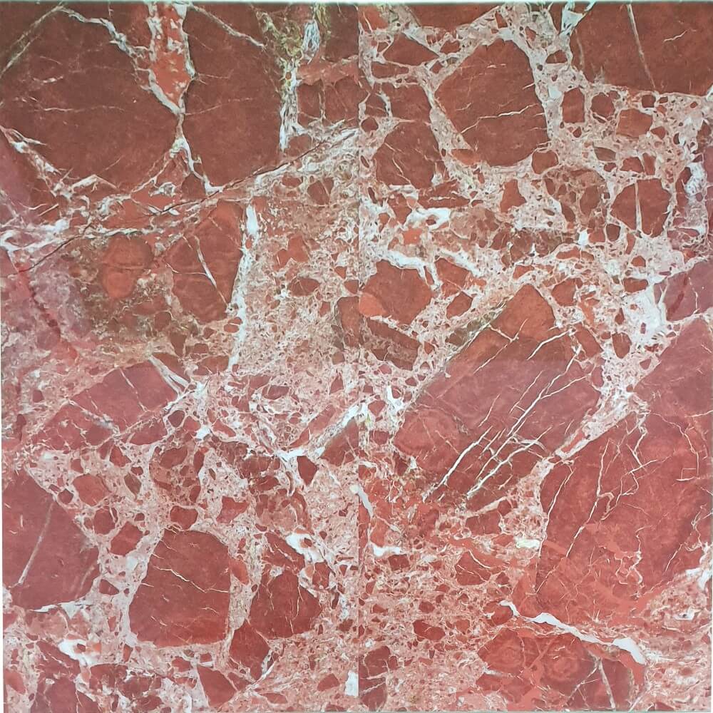 Torentio Red Rectified Large Format Exotic Surface Stone Effect Porcelain (800mm x 1600mm) Floor & Wall Tiles