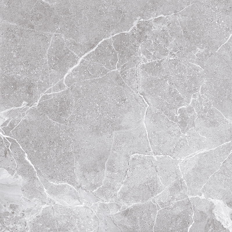 Tunezja Bianco Rektyfikowana porcelana z połyskiem 600x600mm Płytki ścienne i podłogowe