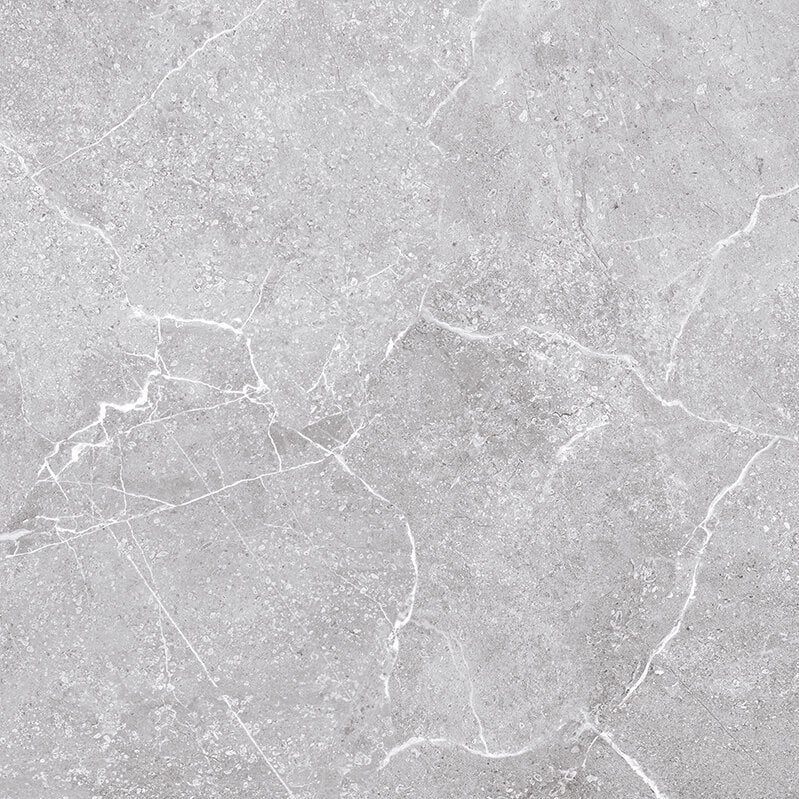 Tunezja Bianco Rektyfikowana porcelana z połyskiem 600x600mm Płytki ścienne i podłogowe