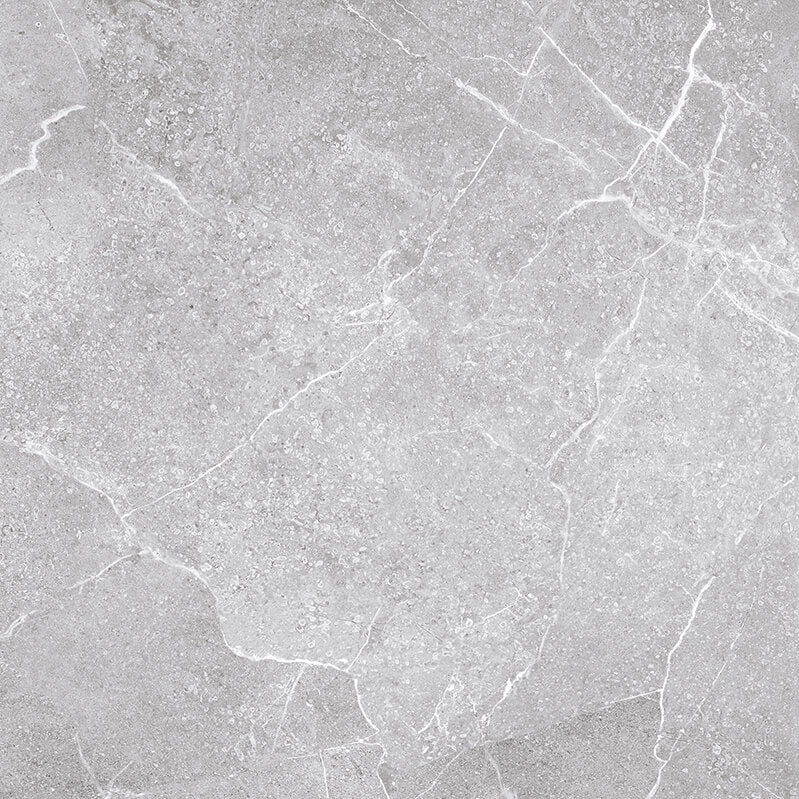 Tunezja Bianco Rektyfikowana porcelana z połyskiem 600x600mm Płytki ścienne i podłogowe