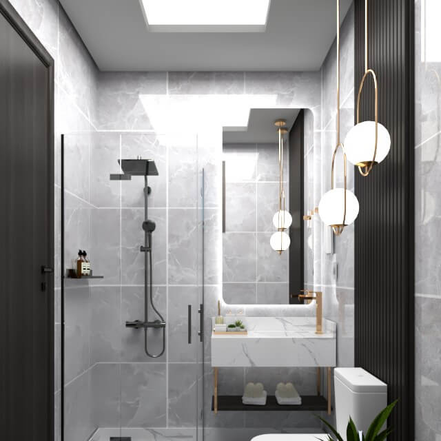 Tunezja Bianco Rektyfikowana porcelana z połyskiem 600x600mm Płytki ścienne i podłogowe