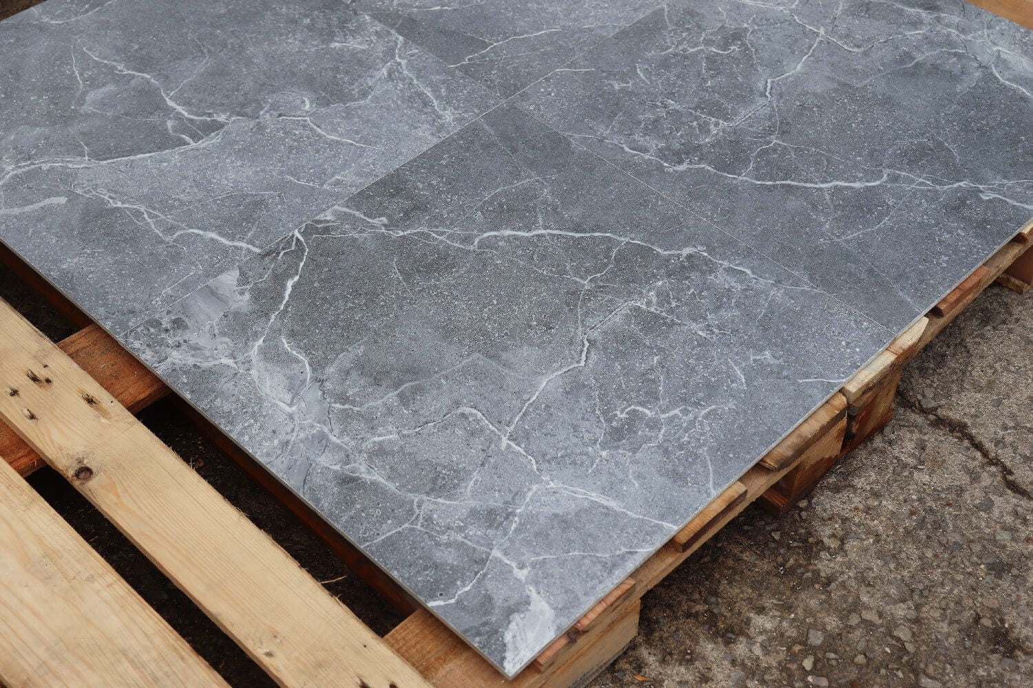 Gresie din porțelan lustruit rectificat gri Tunisia 600x600mm gresie și gresie