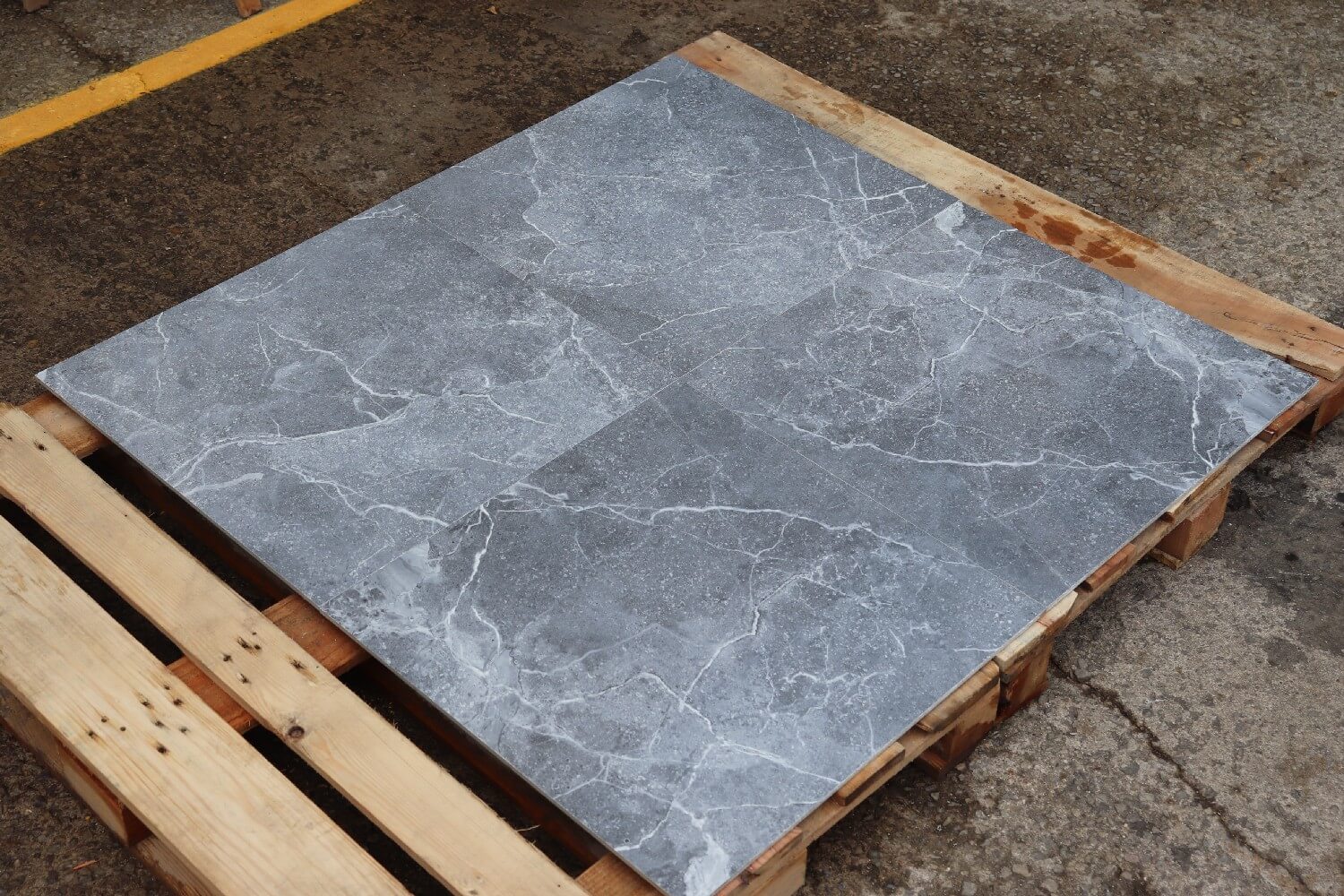 Gresie din porțelan lustruit rectificat gri Tunisia 600x600mm gresie și gresie