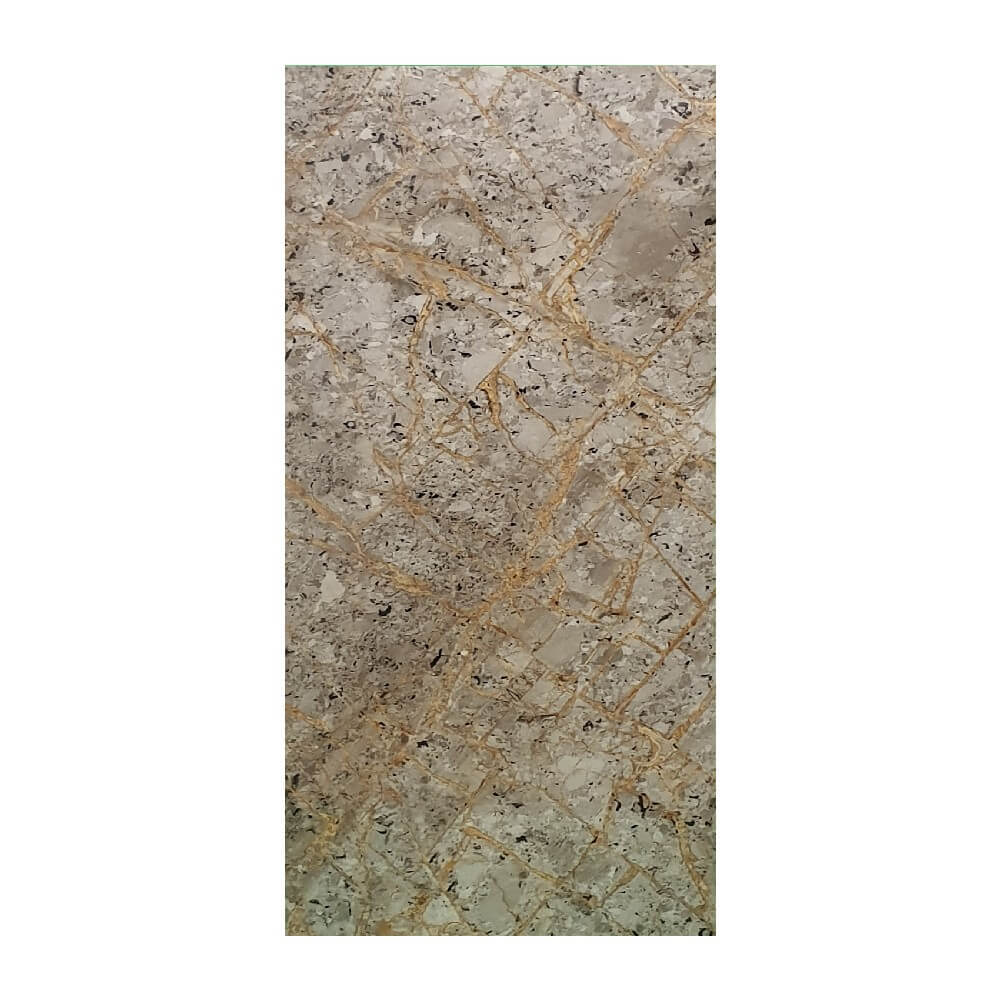 Płytki podłogowe i ścienne Versa Grey Rectified wielkoformatowy połysk z efektem kamienia 800x1600mm