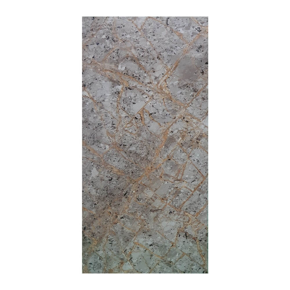 Płytki podłogowe i ścienne Versa Grey Rectified wielkoformatowy połysk z efektem kamienia 800x1600mm