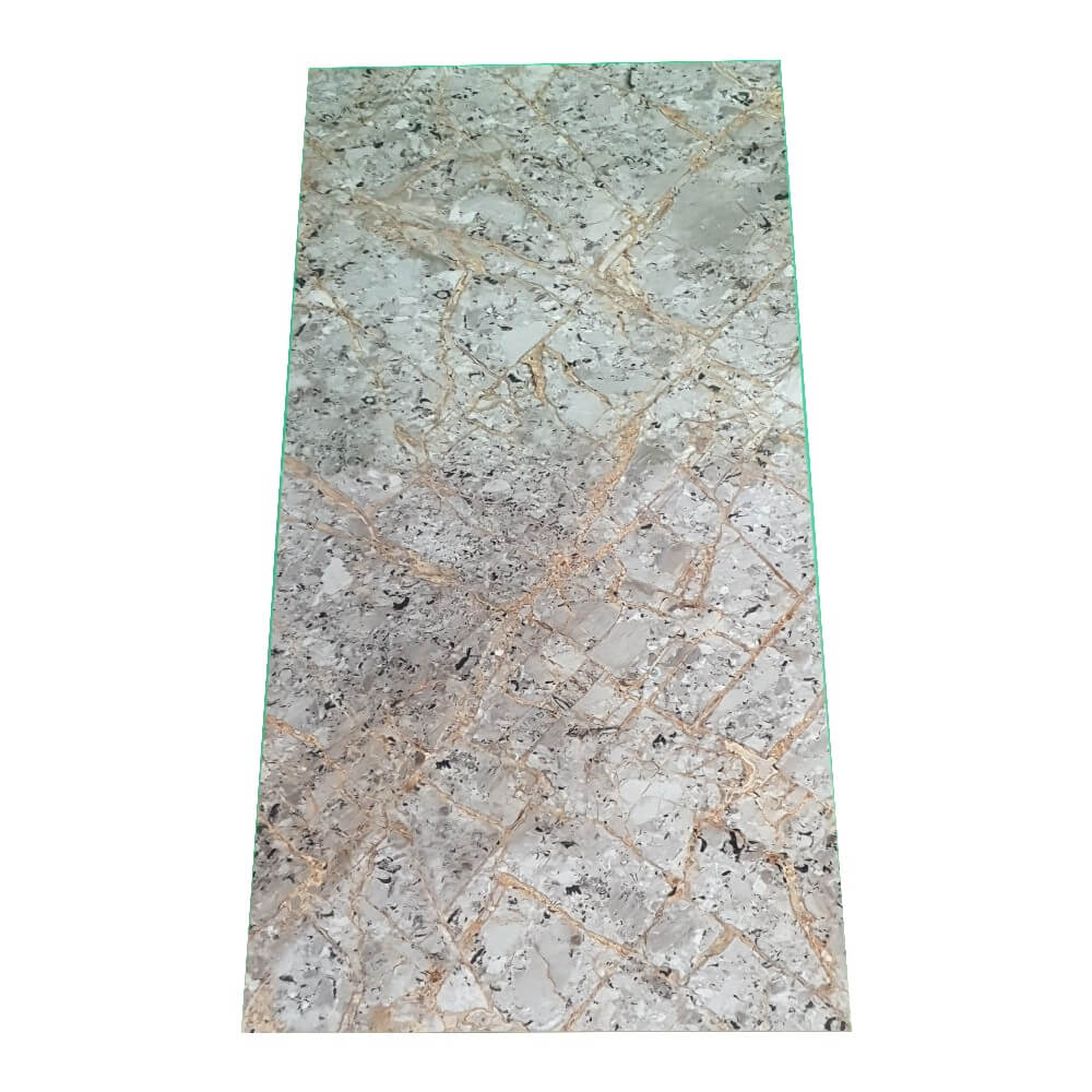 Płytki podłogowe i ścienne Versa Grey Rectified wielkoformatowy połysk z efektem kamienia 800x1600mm