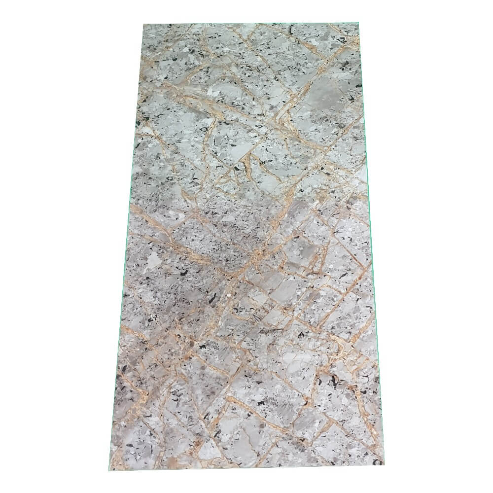 Płytki podłogowe i ścienne Versa Grey Rectified wielkoformatowy połysk z efektem kamienia 800x1600mm
