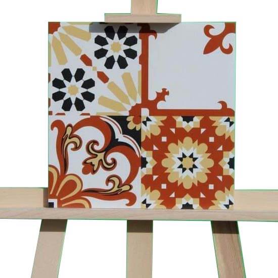 Victorian Buttercup Rectified Matt Ceramic 300x300mm Płytka ścienna i podłogowa