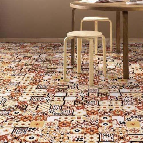 Victorian Buttercup Rectified Matt Ceramic 300x300mm Płytka ścienna i podłogowa