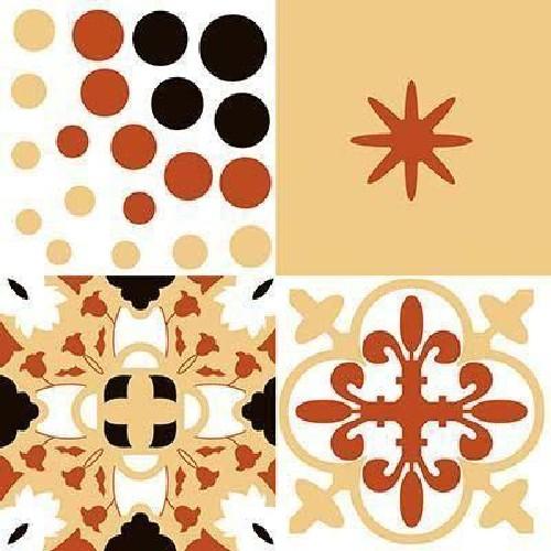 Victorian Buttercup Rectified Matt Ceramic 300x300mm Płytka ścienna i podłogowa